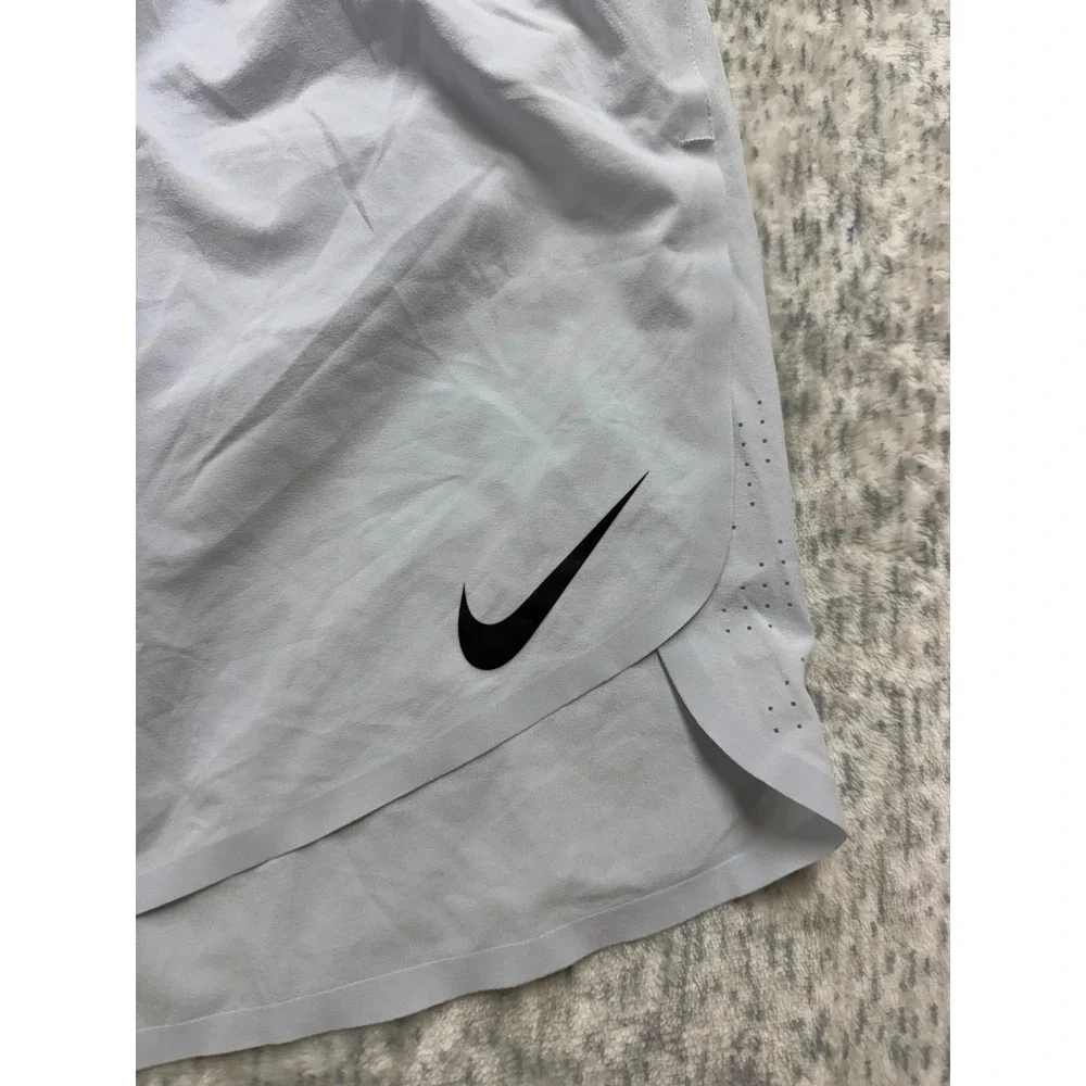 Nike Dri-FIT‎ ADV Mens Running Shorts Blue XXL Split Leg Breathable Training